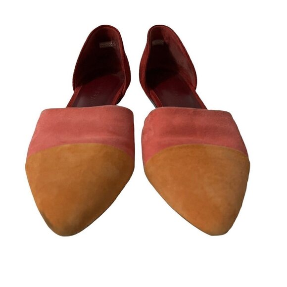 Jenni Kayne D'orsay Suede Flats Slip-On Multicolor Size 6.5 - Picture 5 of 9